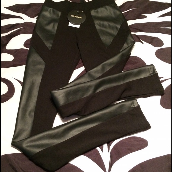 ▪️Leather/Cotton Leggings▪️