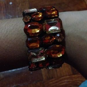 Bling gold bracelet