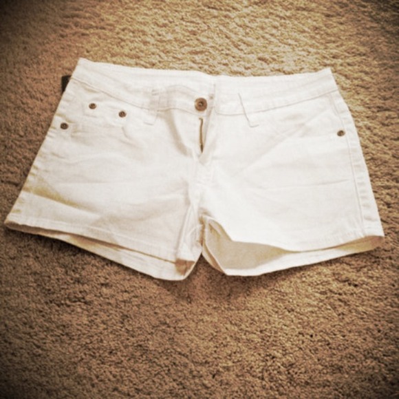 White Shorts