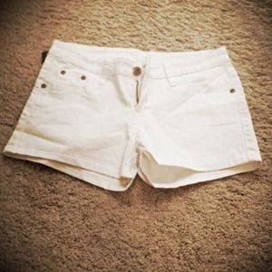 White Shorts