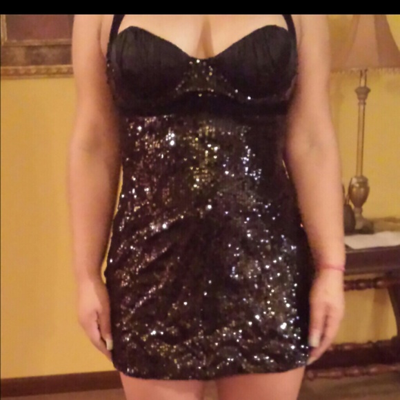 Stunning black guess by marciano dress