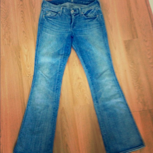 【RANCHIC】side slit denim ribbon pants RANCHIC】side slit denim ribbon pants RANCHIC】side slit