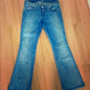 7 flare jeans