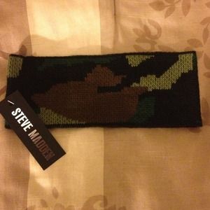 CAMO winter knit reversible headband