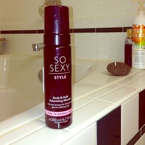 So sexy body and hold mousse