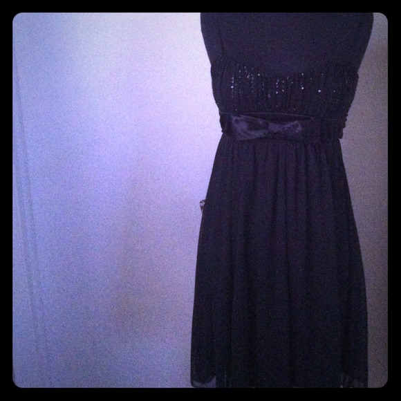 Little Black Baby Doll Dress