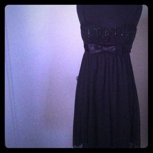 Little Black Baby Doll Dress