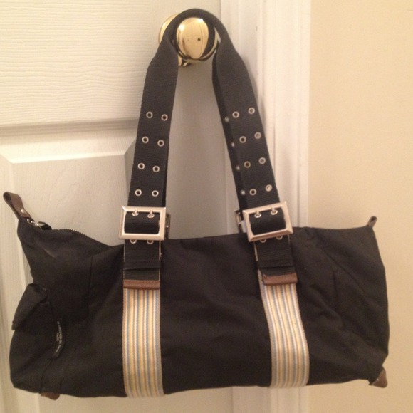 Un Après-Midi De Chien Black Nylon Handbag