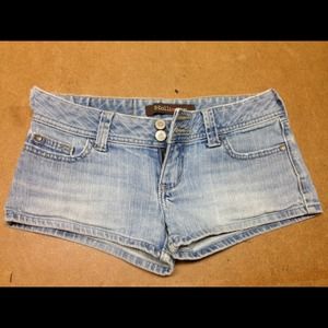 Hollister denim shorts size 0