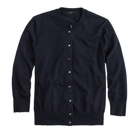 Navy J. Crew Jackie cardigan