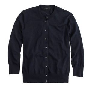 Navy J. Crew Jackie cardigan