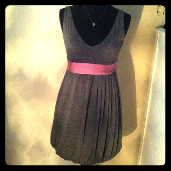 Grey Bubble Dress