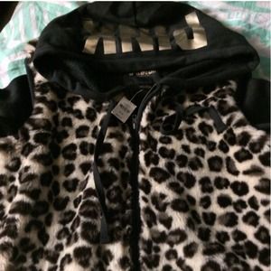 Victorias Secret Leopard Hoodie