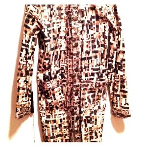 Oscar de la Renta long sleeve coat