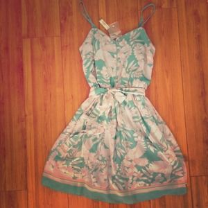 pretty floral dress by Lauren Conrad
