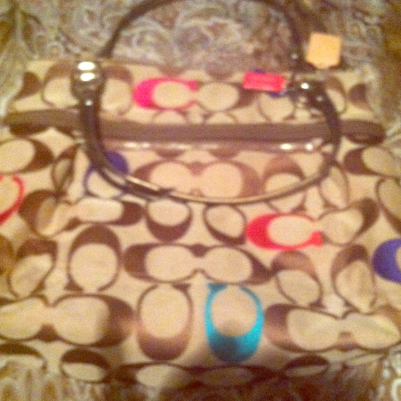 Coach purse and wallet