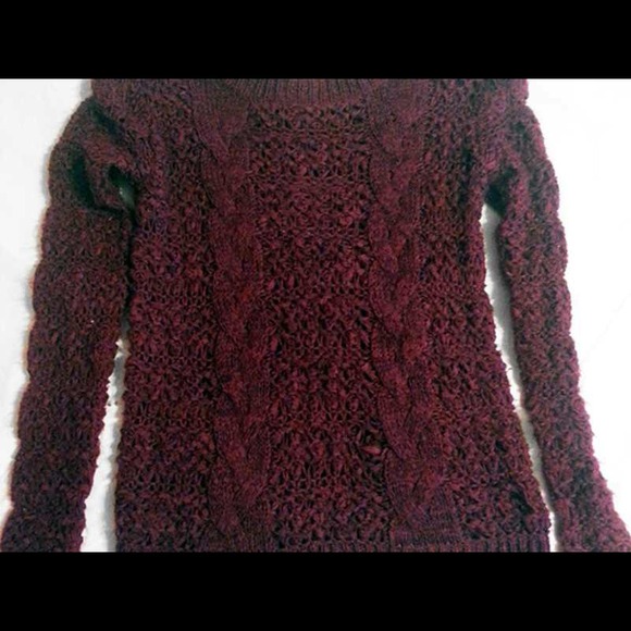 Burgandy Red Urban Outfitters Sweater