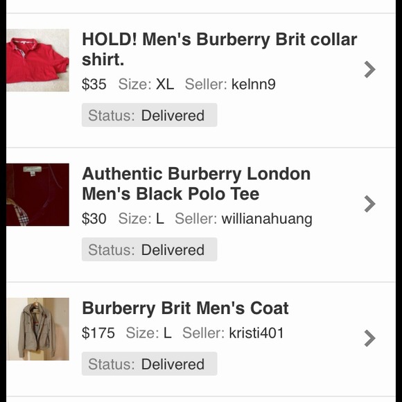 My Purchases: