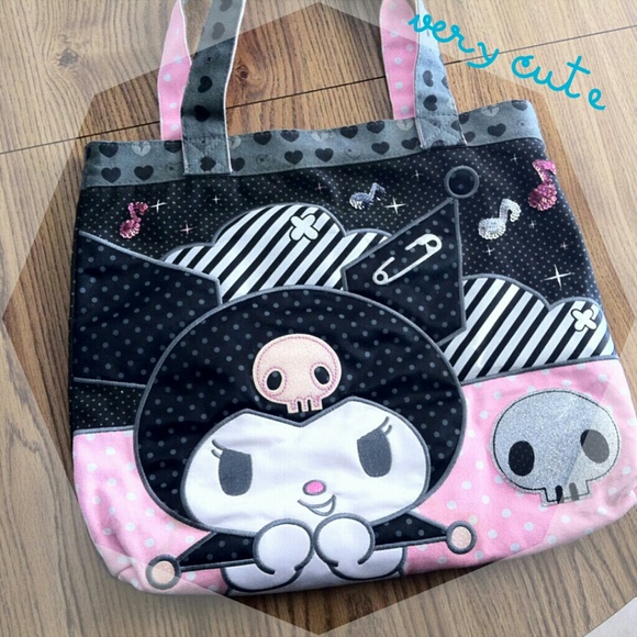 Kuromi Large Tote Bag