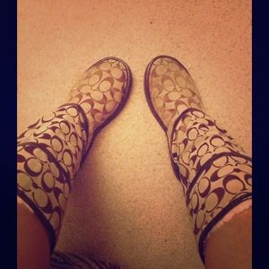 Authentic Coach Boots