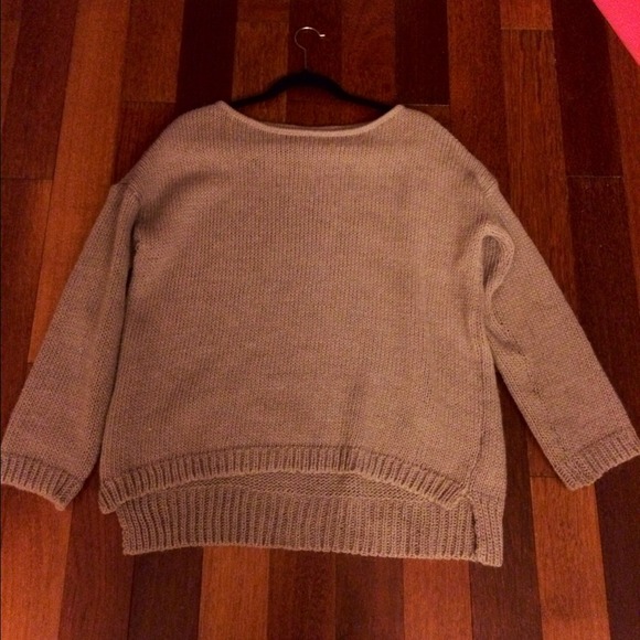 HOLD Dark pink brandy sweater