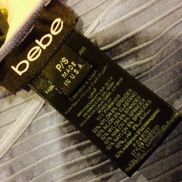 ❌Sold❌Bebe color block bandage dress - Picture 4 of 4