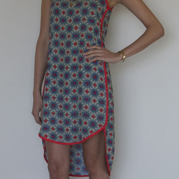 High Low Sheath Dress - Picture 2 of 4