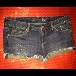 Sold in bundle! American Eagle denim shorts💕