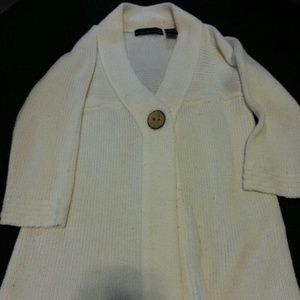 Small Vintage White Sweater