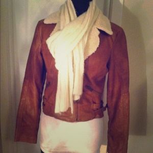 Brown Moto jacket