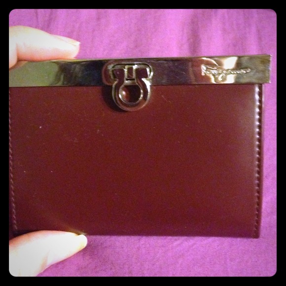 Card case coin wallet ferragamo inspired