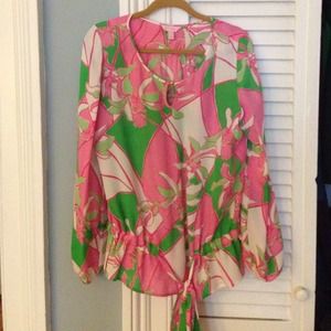 Lilly Pulitzer silk blouse