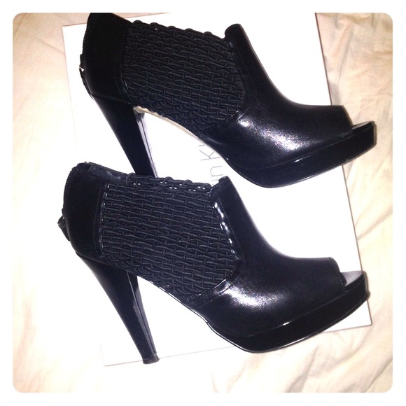 Black booties