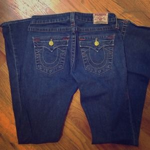 True religion flare jeans size 28