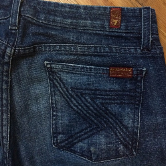 7 For All Mankind flare jeans size 29 - Picture 2 of 3
