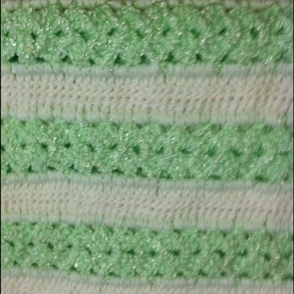 Handmade crotchet baby blanket