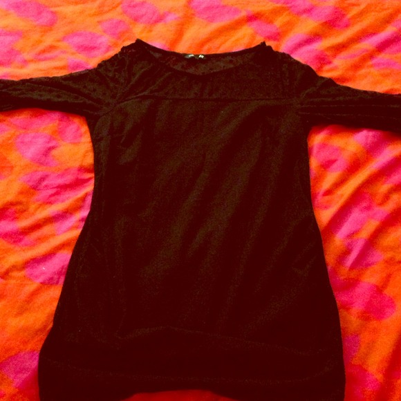 SOLD Beautiful maternity black formal/informal top