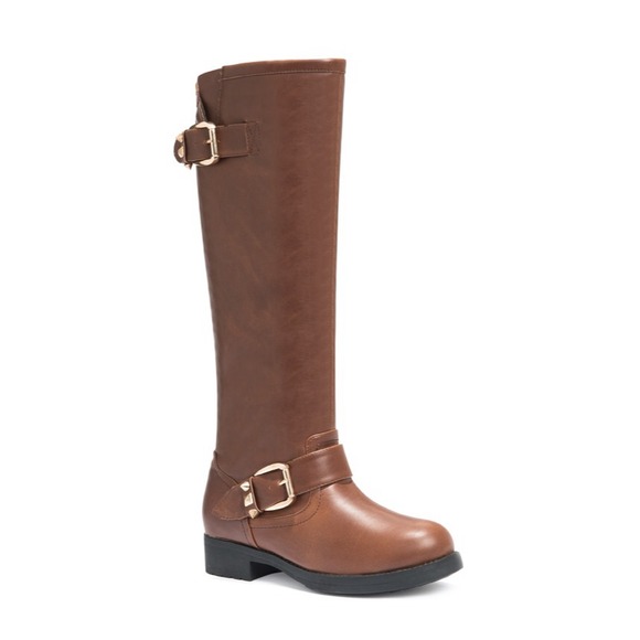 Dark Brown Riding Boots