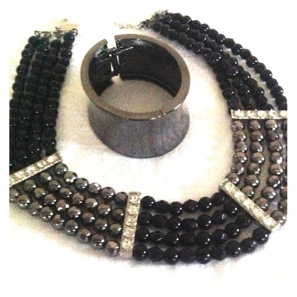 SOLD!!...Necklace Cuff bracelet
