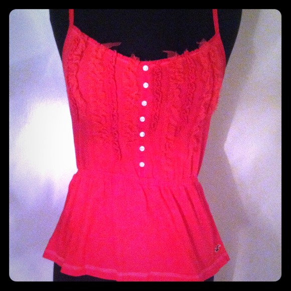 Hollister babydoll tank