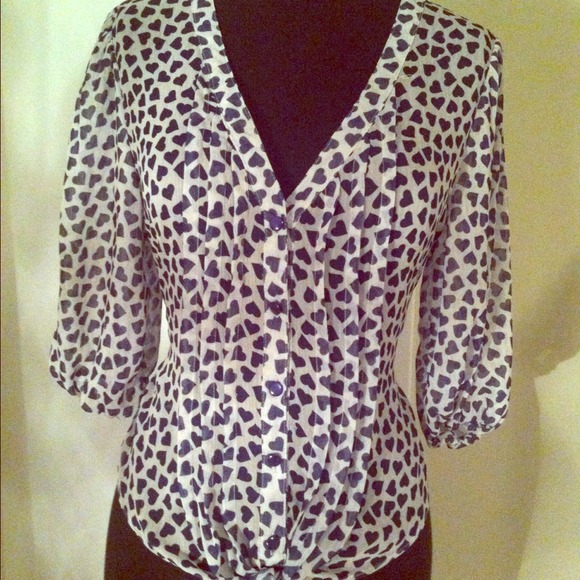 Graphic blouse