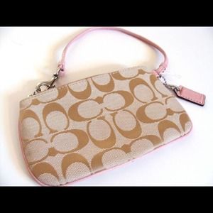 Coach wristlet