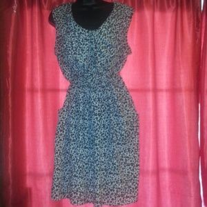 Animal print dress