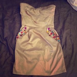 Formal jeweled dress