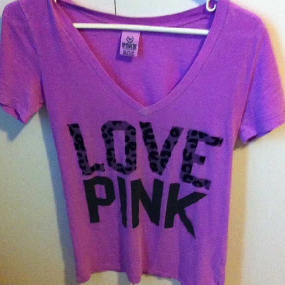 PINK v neck