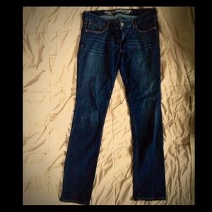 🌟REDUCED Express Stella Skinny Jean dark rinse 8R