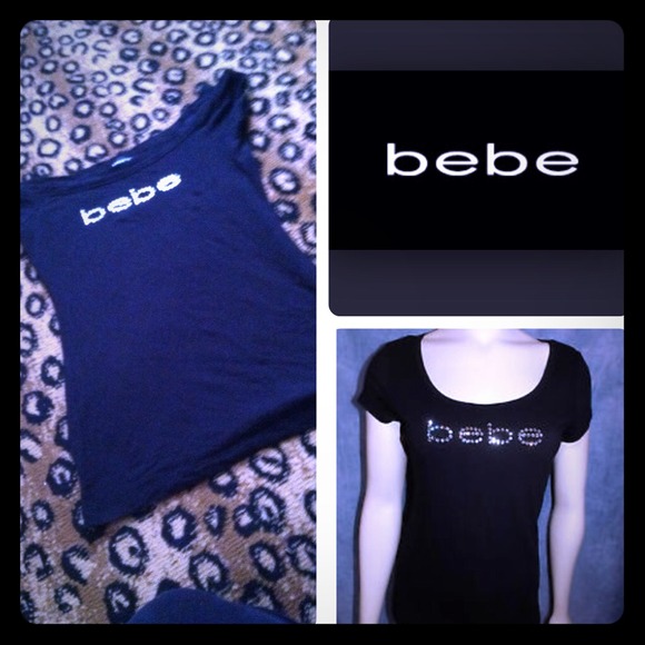 Black bebe shirt