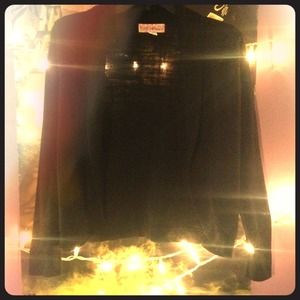 Black pull over cardigan