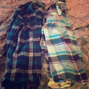 BUNDLE plaid flannels