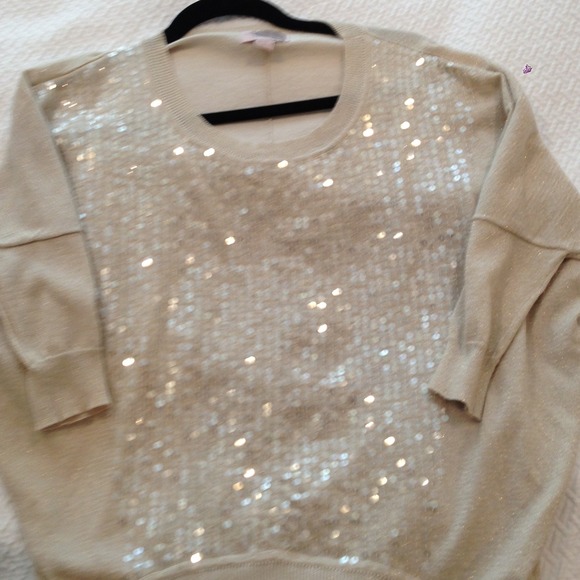 Sequin sweater